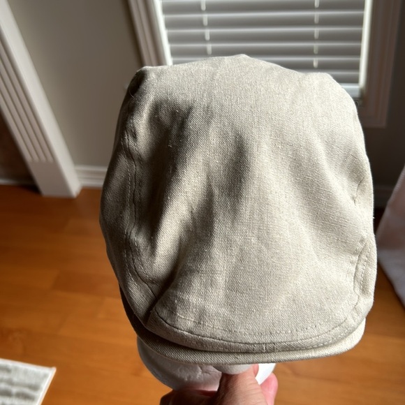 G.H. Bass & Co. Men's Linen/Cotton Beige Driving Cap Hat Golf Casual Men - Picture 13 of 13